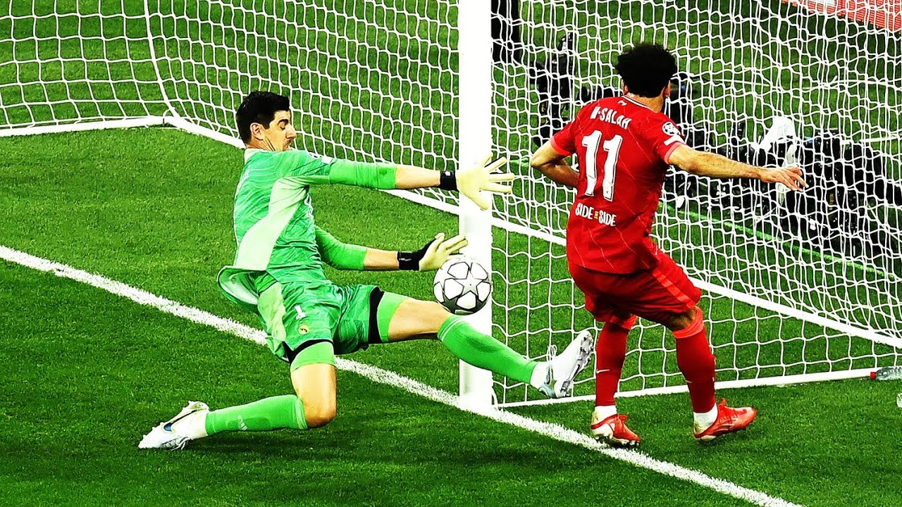 Collaborative moments showcasing courtois save that define greatness