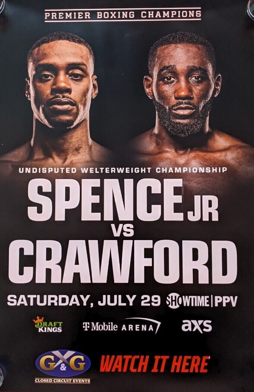 Crawford spence poster top collection of memorable boxing moments