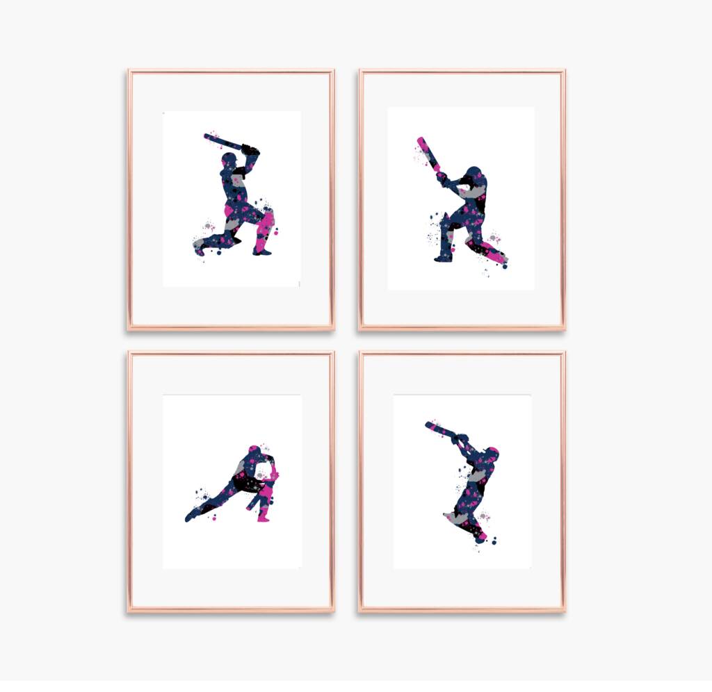 Cricket prints versatile designs for every sports enthusiast’s style