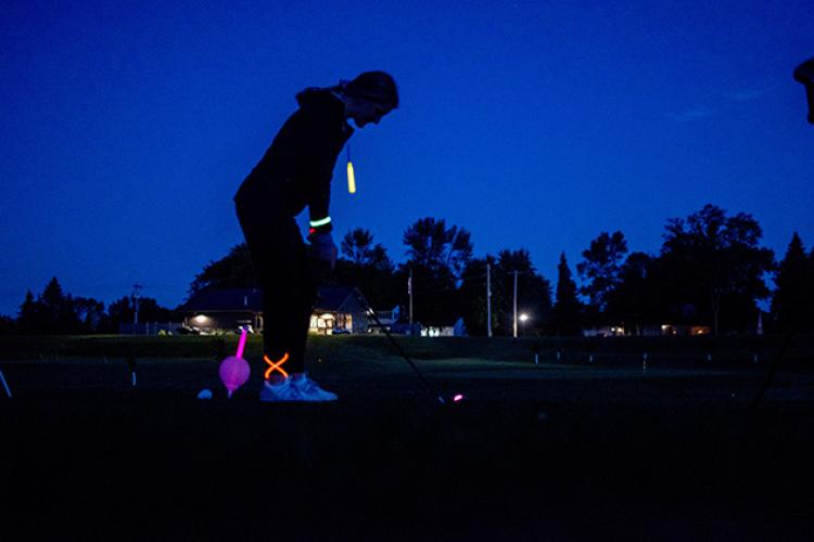Overcoming the shadows with stunning dark golf image captures
