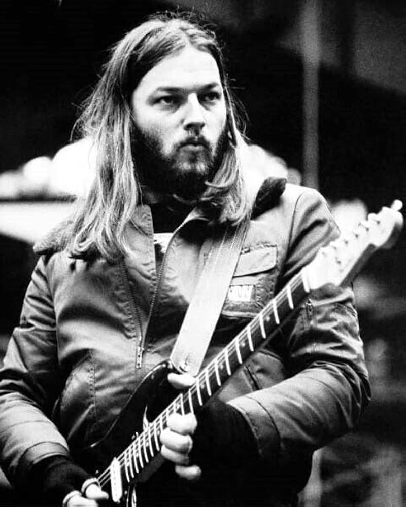 David gilmour poster showcasing heroic moments of a legendary musician