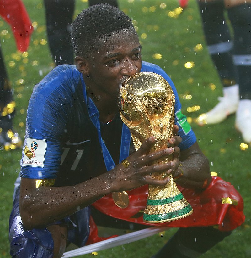 Invincible dembele shines with dazzling performances at the world cup