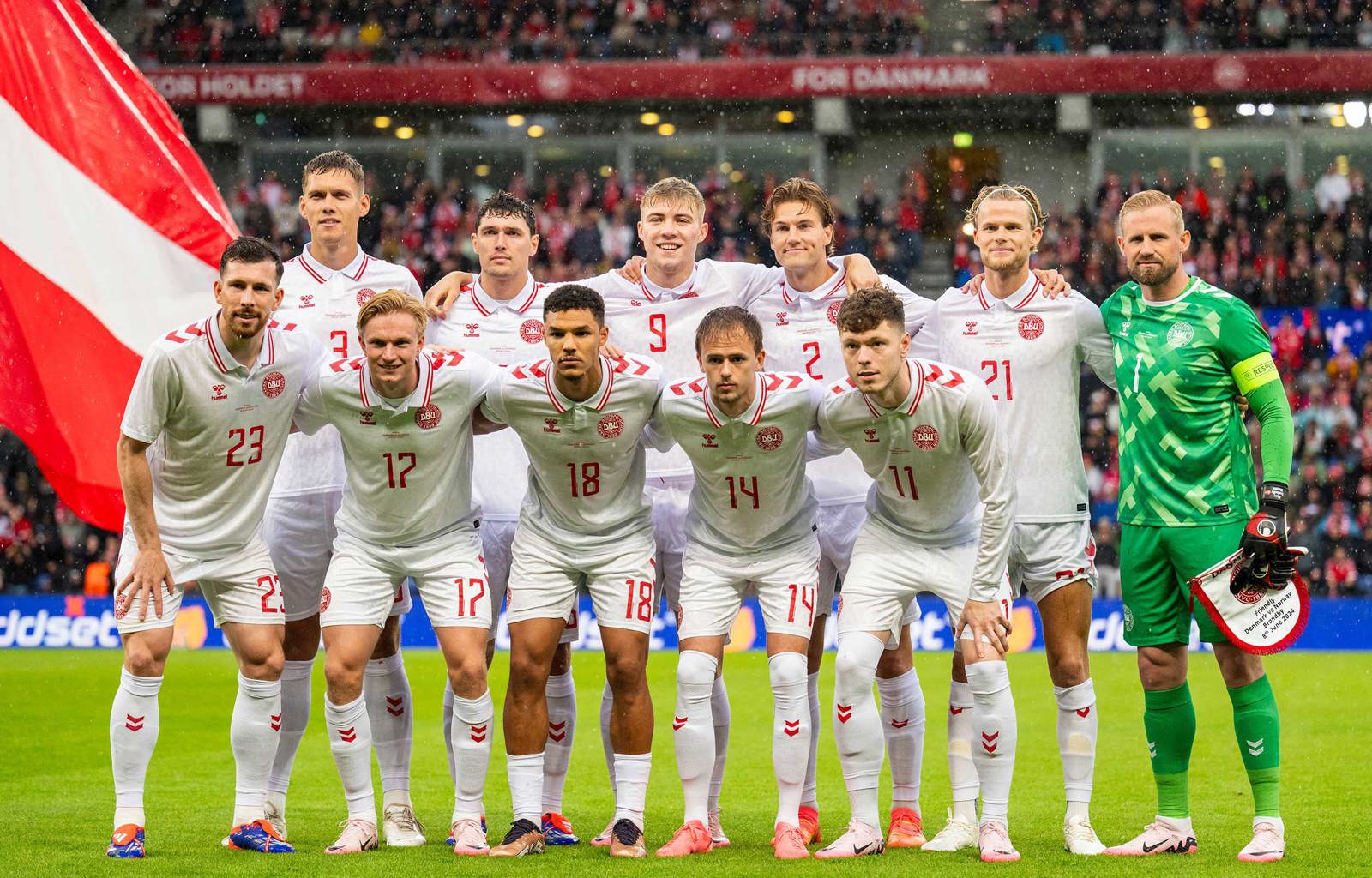 Denmark football squad energizes fans with their inspiring talent