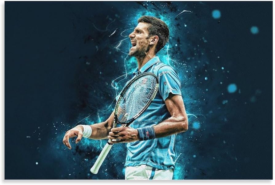 Djokovic poster the ultimate tribute to a tennis legend’s journey
