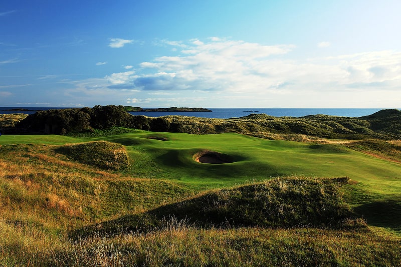 Competitive insights on the dunluce course for aspiring golfers