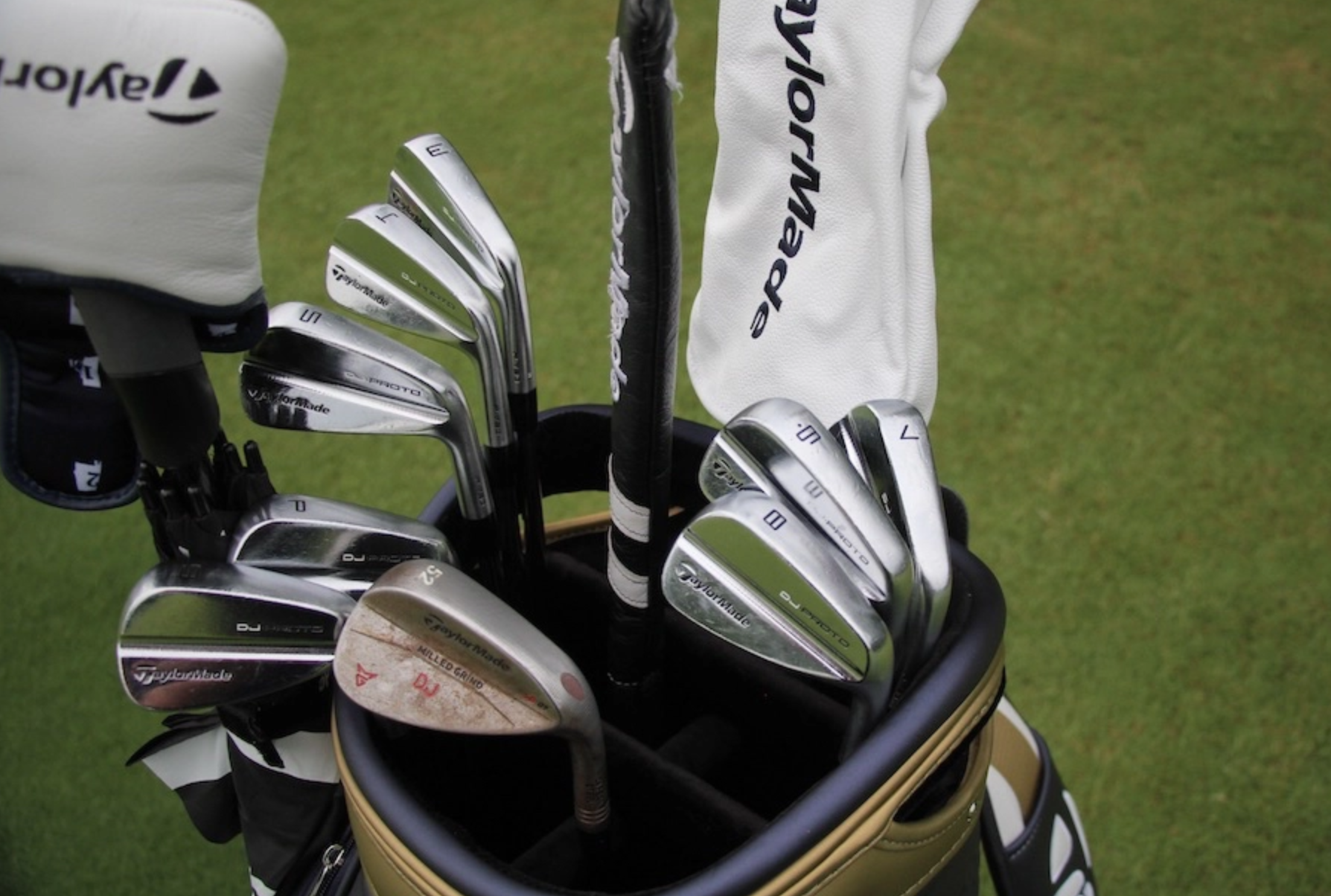 Dustin johnson clubs for elite performance on the golf course today