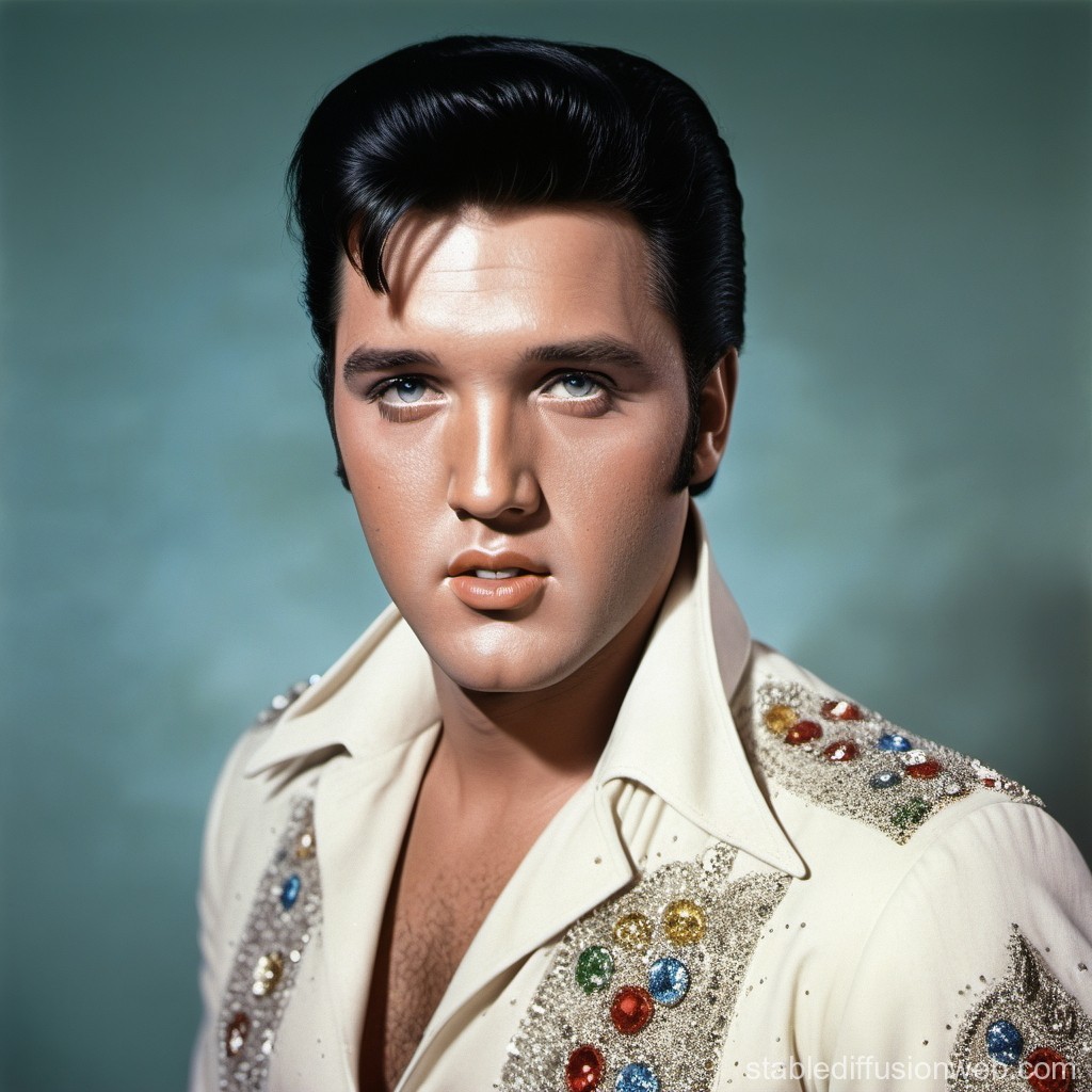 Courageous elvis presley pictures in color that bring history alive