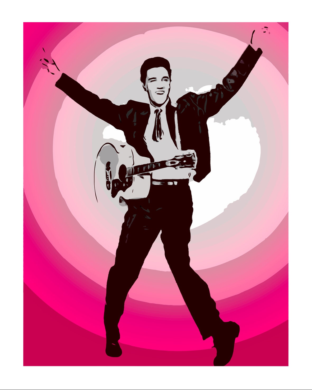 Functional elvis presley print to enhance your wall decor today