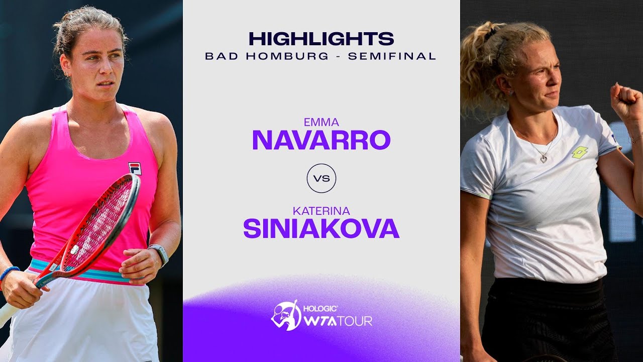 Emma navarro vs katerina siniakova enduring rivalry on the court
