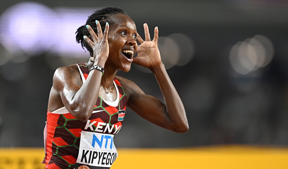 Trailblazing faith kipyegon’s victory at budapest world championships