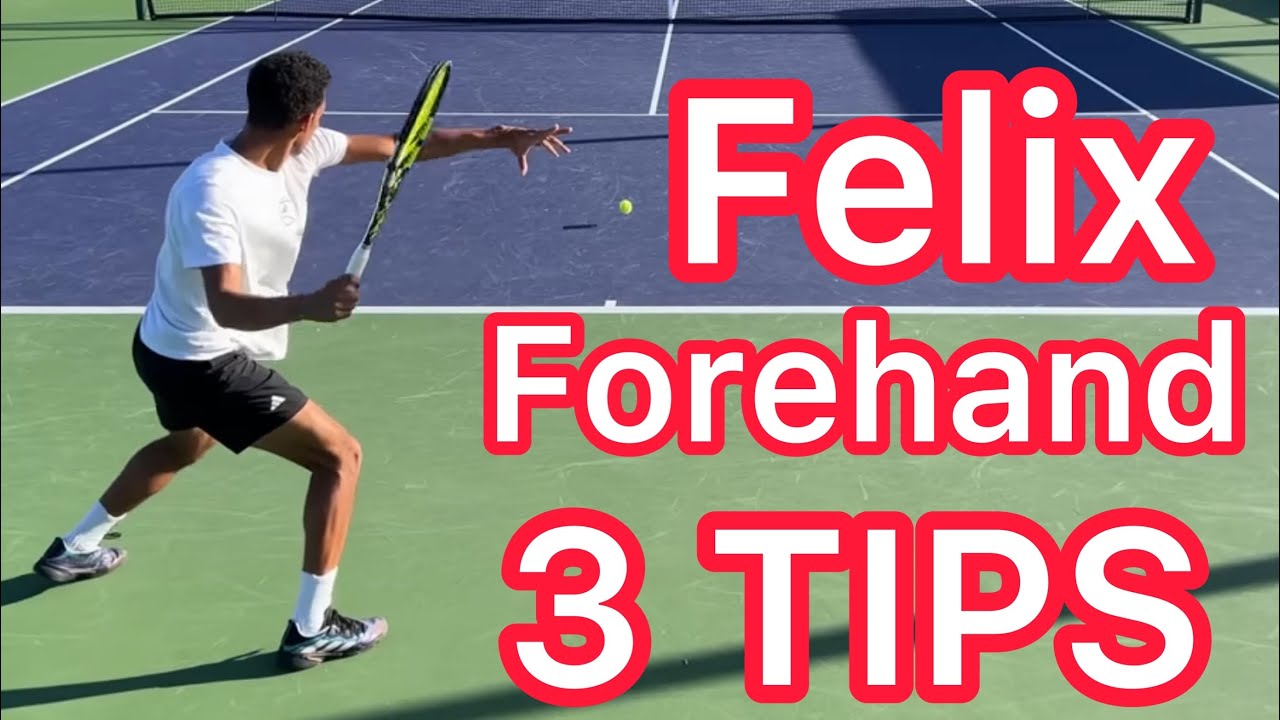 Versatile techniques behind felix auger aliassime’s powerful forehand
