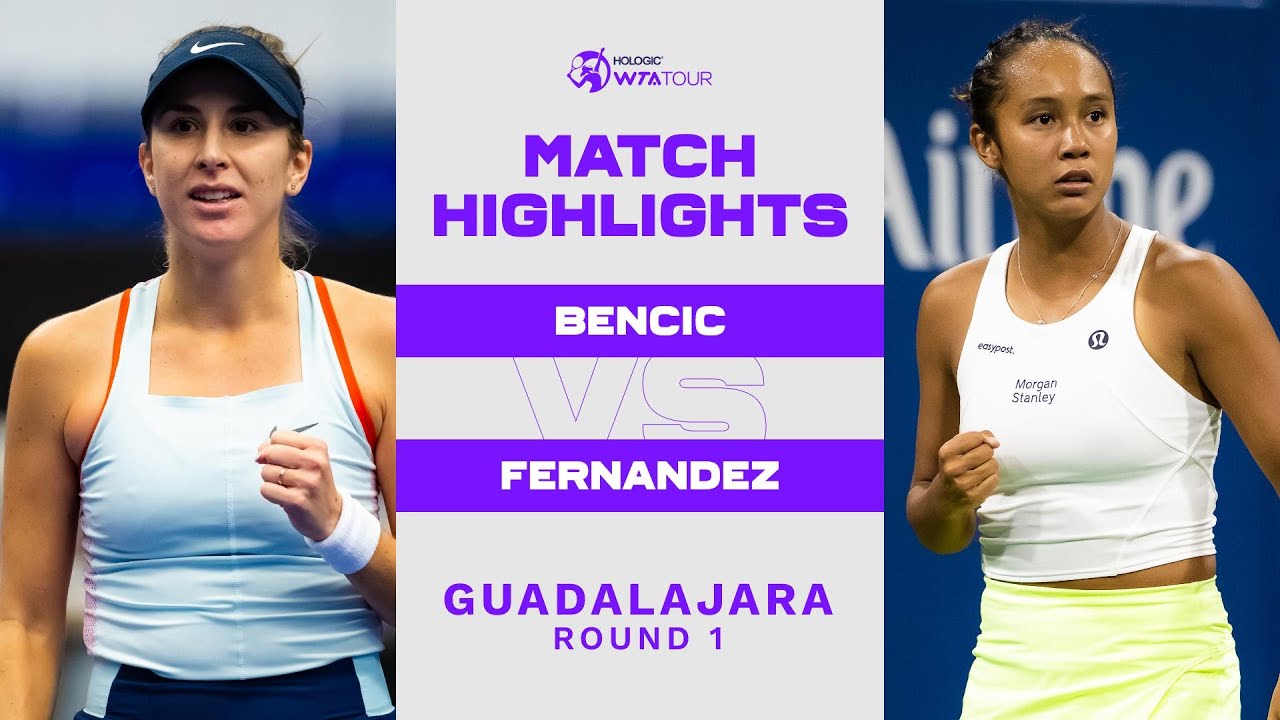 Stylish showdown of bencic vs fernandez highlights tennis rivalry