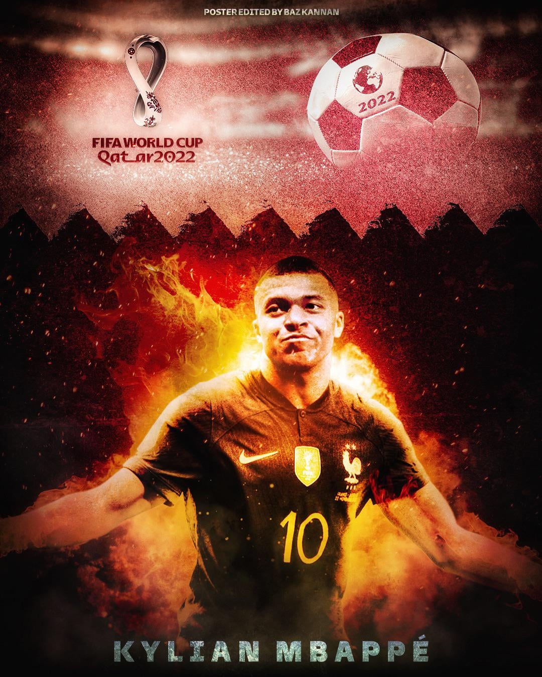 Record-breaking fifa world cup 2022 players poster for fans