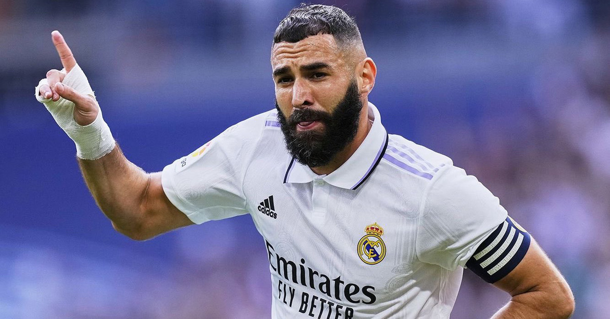 Dynamic collection of stunning benzema pictures for fans to enjoy
