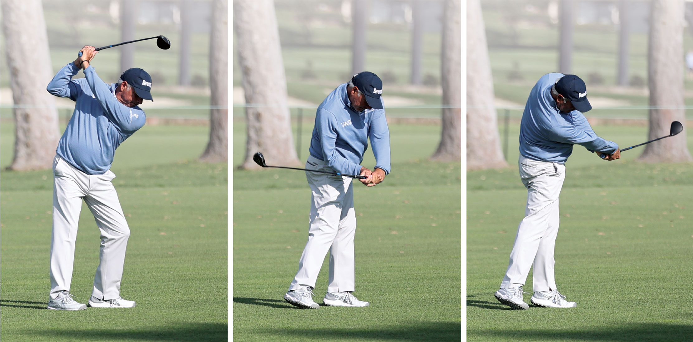 Fred couples swing sequence reveals fierce precision and artistry