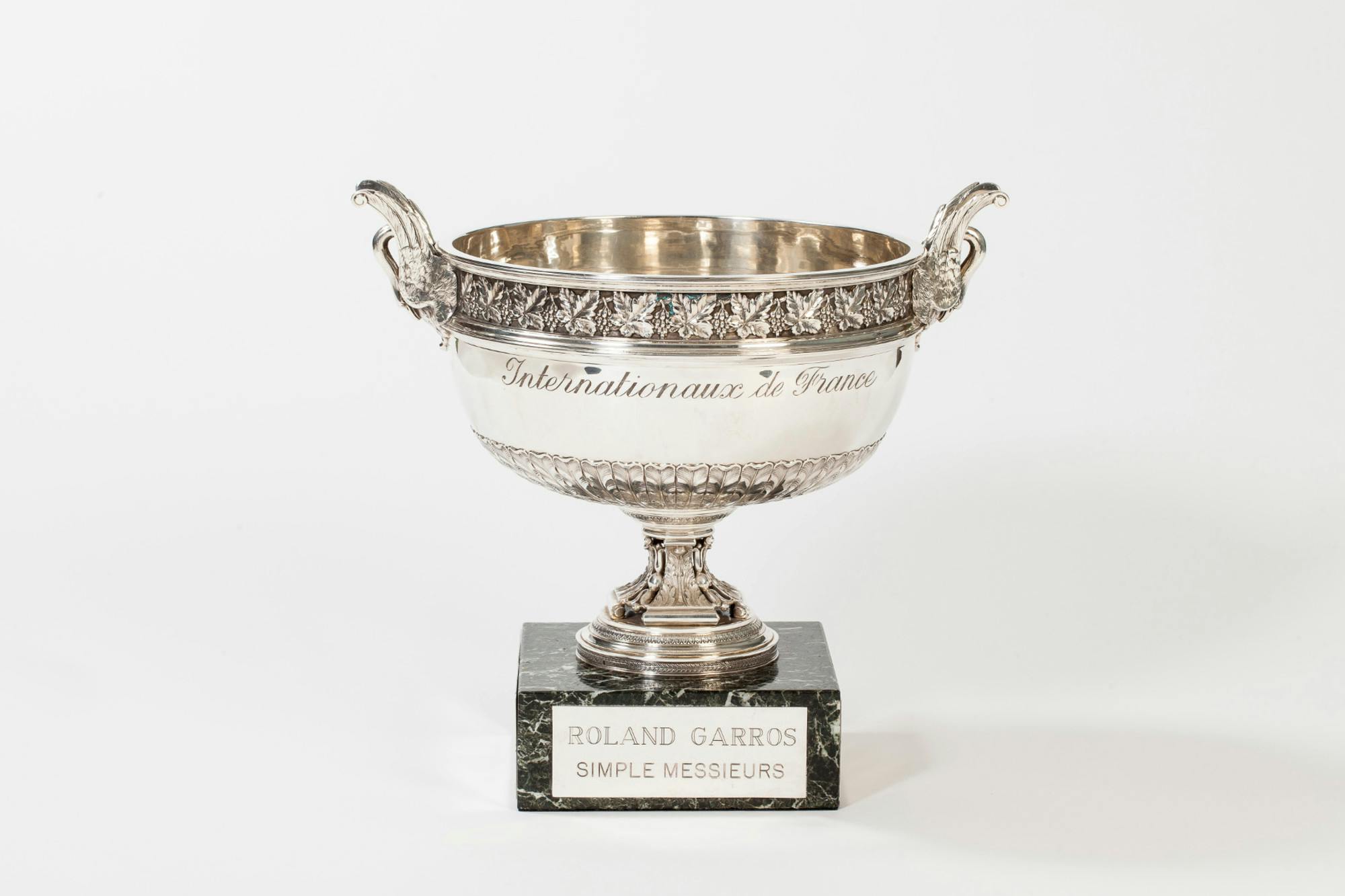 French open trophy showcases the competitive spirit of champions