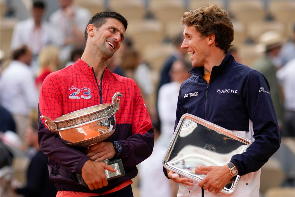 French open 2023 winners showcased in stylish moments of triumph