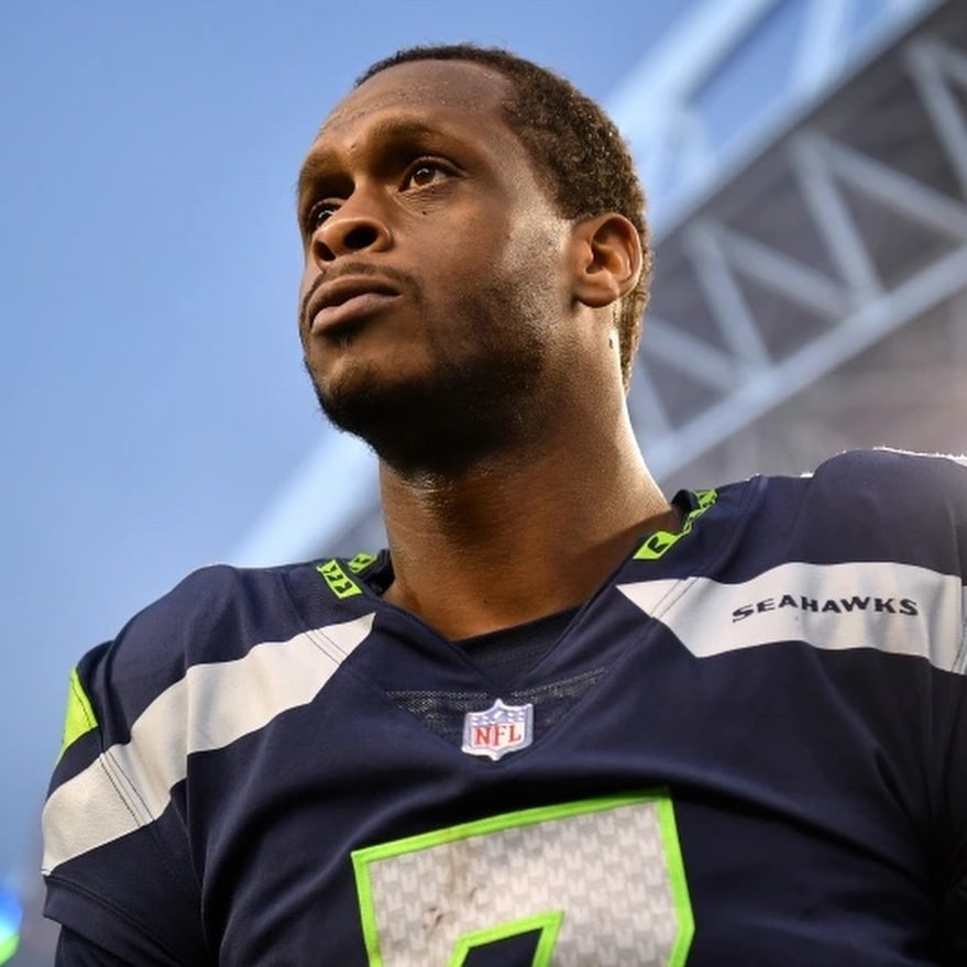 Geno smith images showcasing his heritage and sports journey