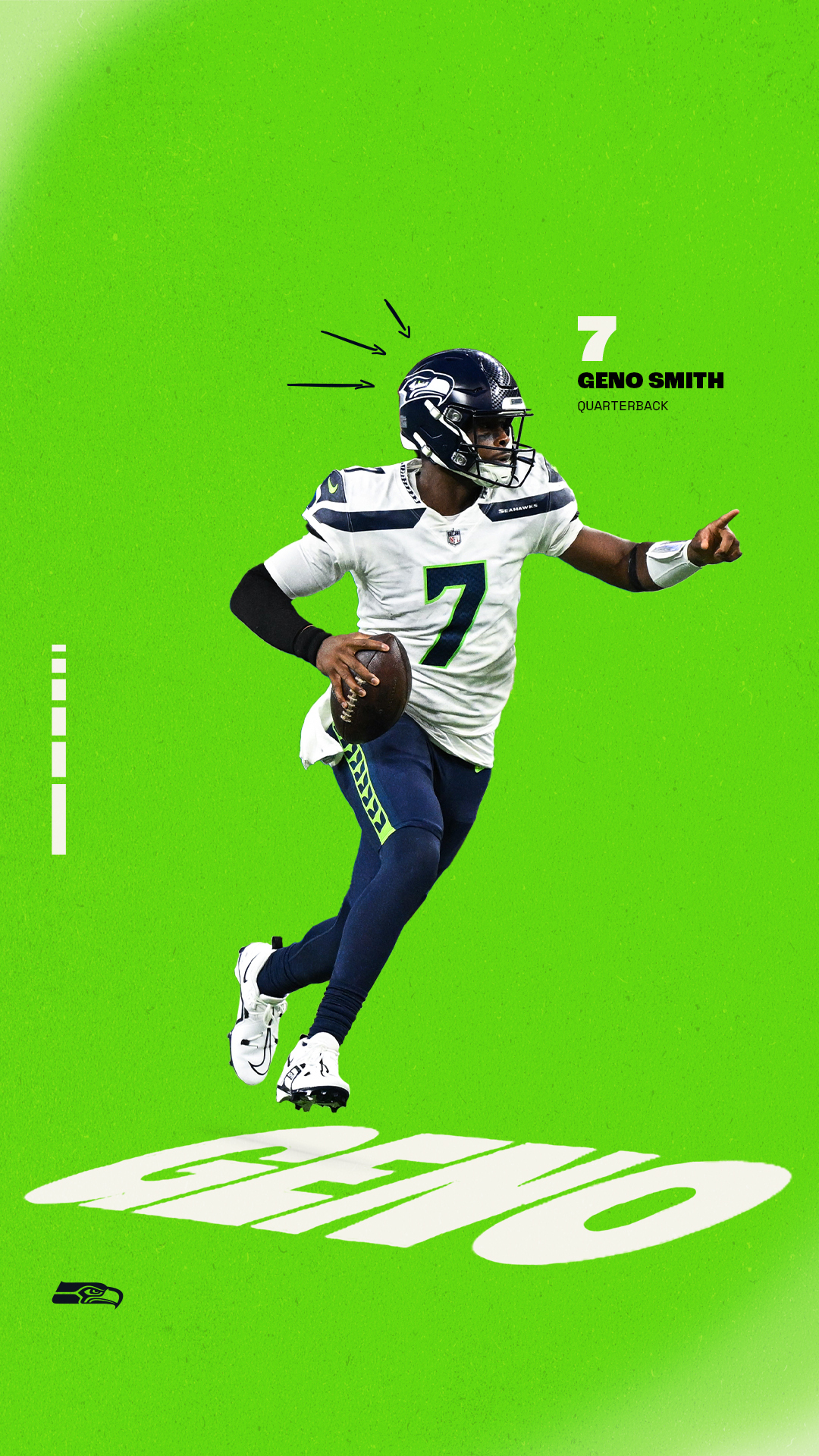 Motivated geno smith wallpaper to inspire your love for football