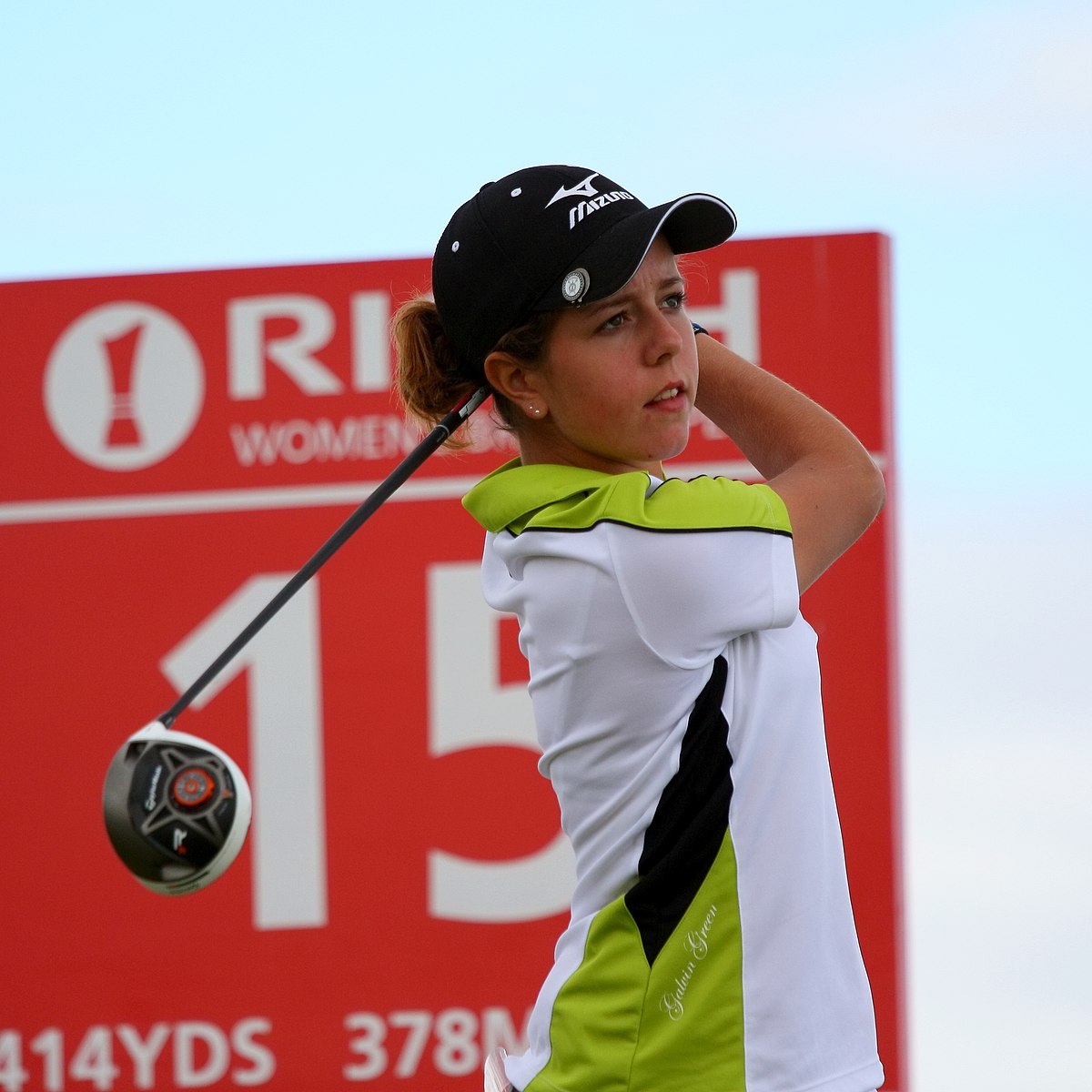 Golfer georgia hall shines in the world of sporting excellence