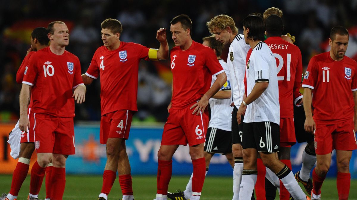Competitive moments from the iconic england vs germany 2010 showdown