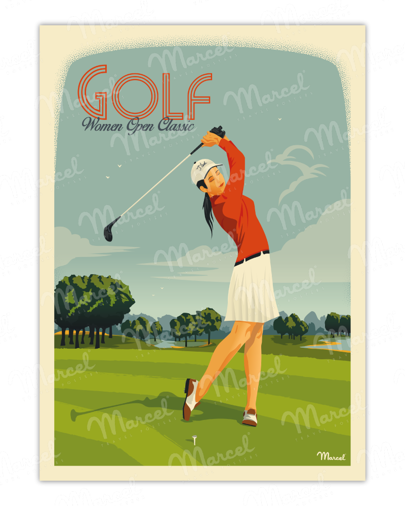 Robust golf poster collection to inspire your passion for the game