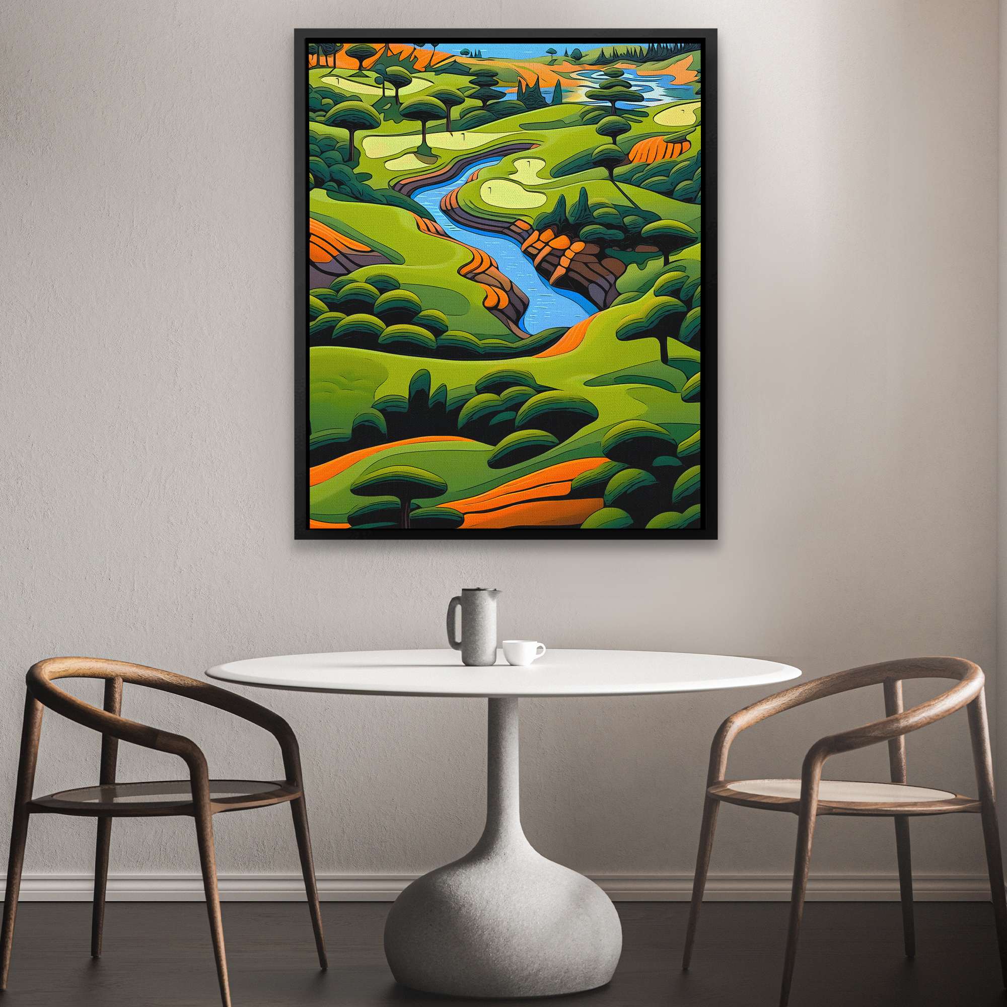 Framed golf art: stunning pieces to elevate your sports decor