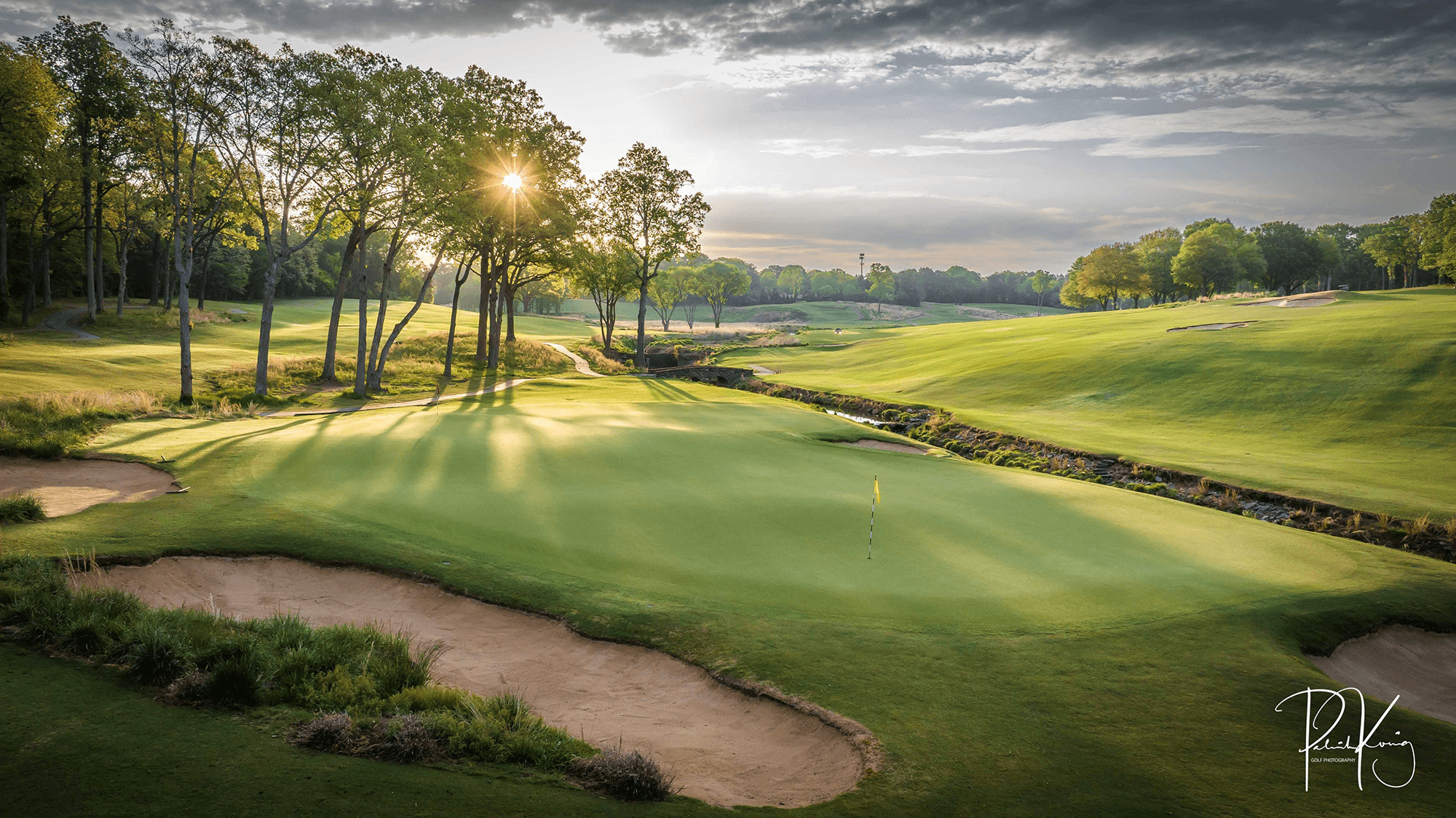 Golf course photography with cutting-edge techniques for stunning views