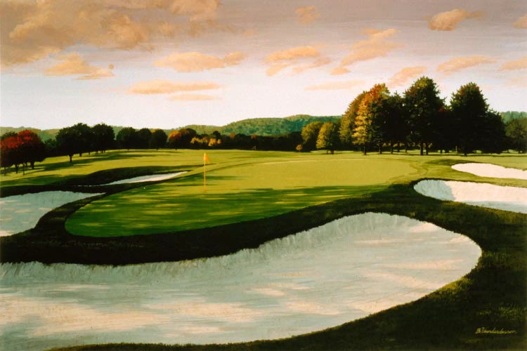 Record-breaking golf course artwork that captures the sport’s essence