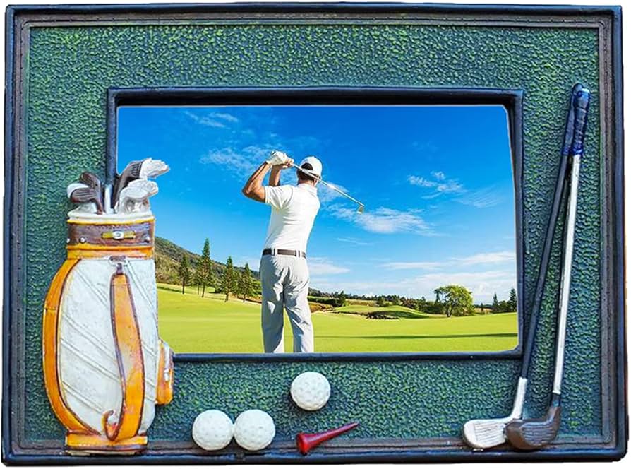 Golf themed picture frames to showcase your ambitious spirit