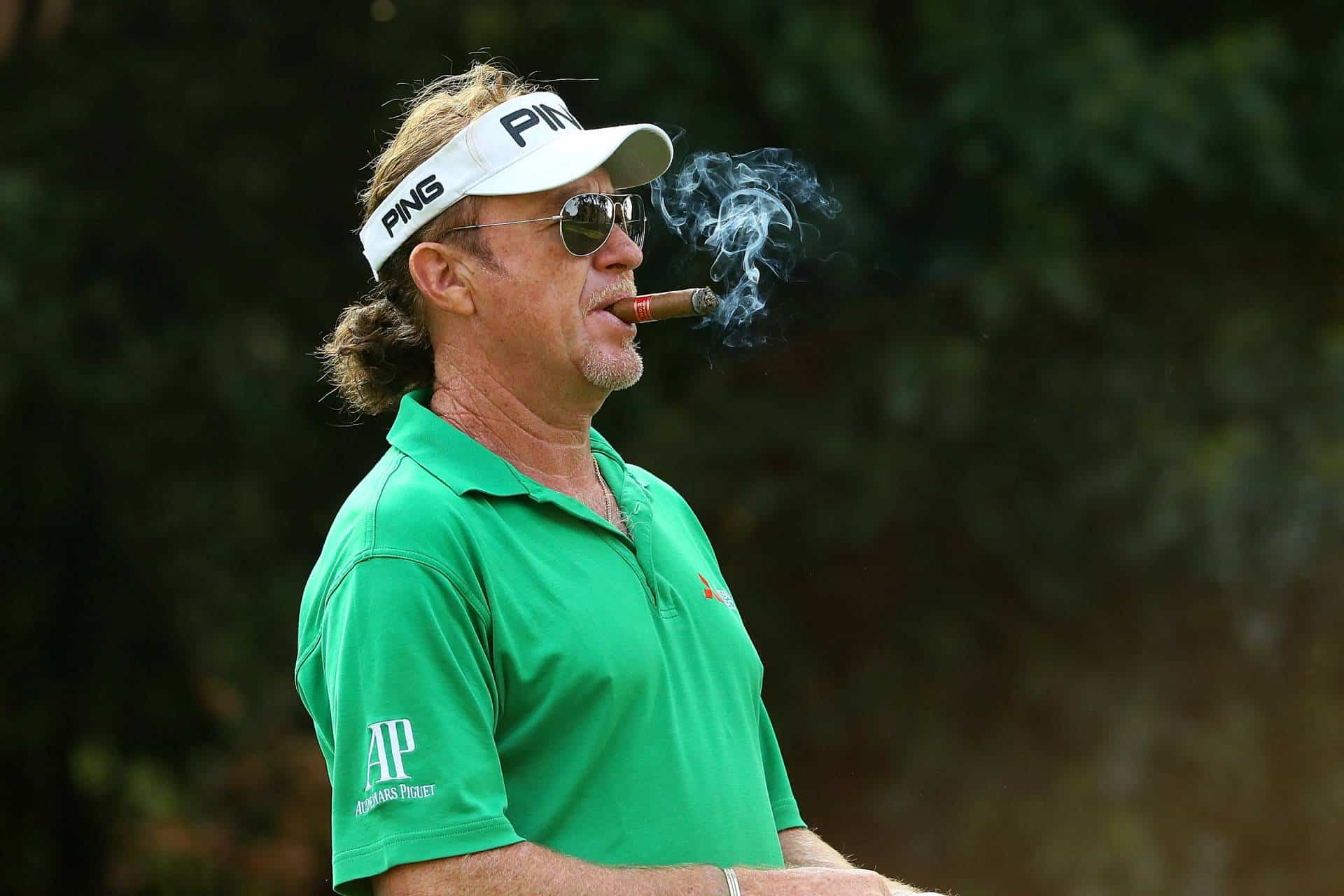 Spanish golfer cigar electrifying moments on and off the course