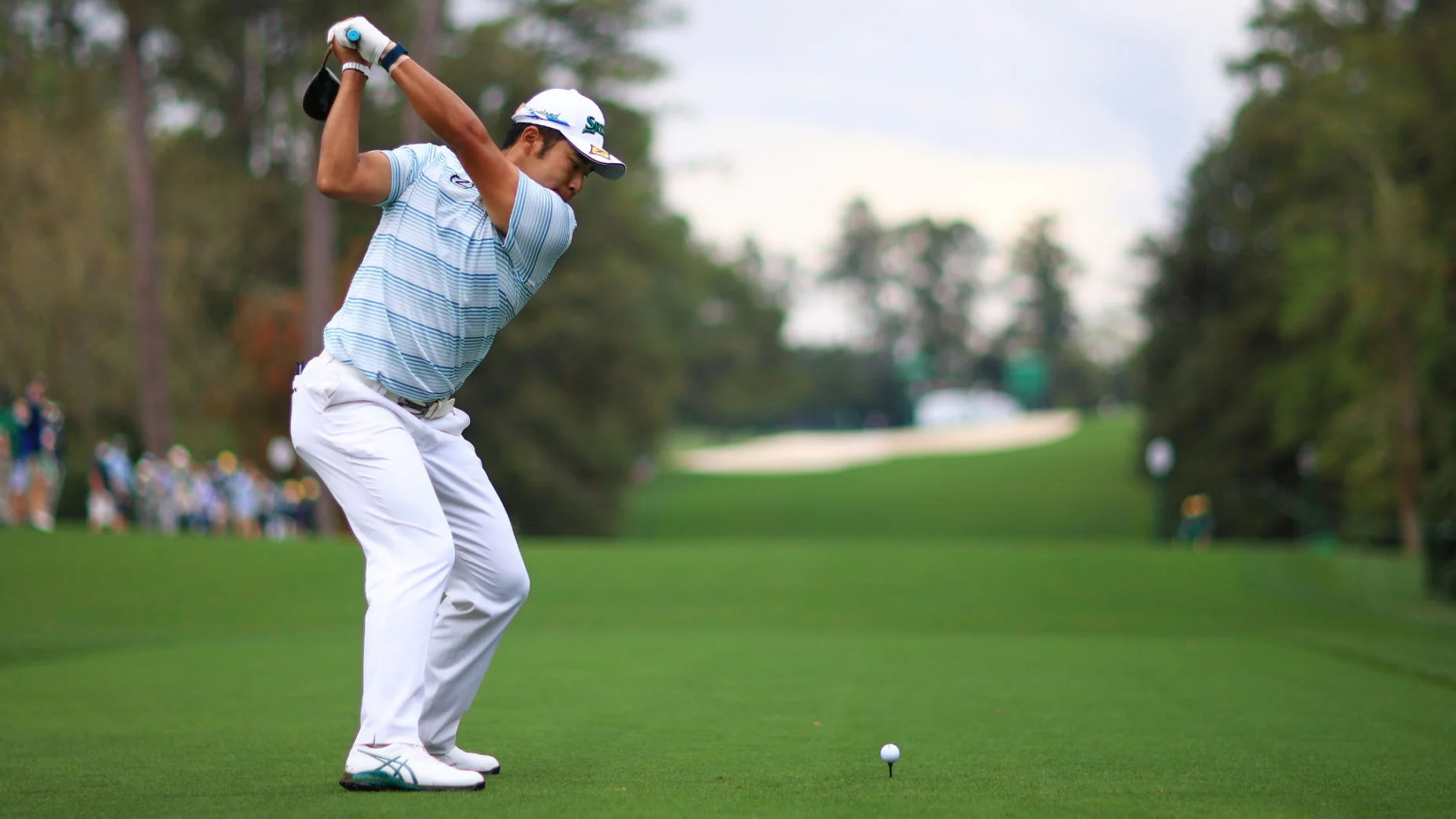 Hideki matsuyama swing analysis with classic techniques and flair
