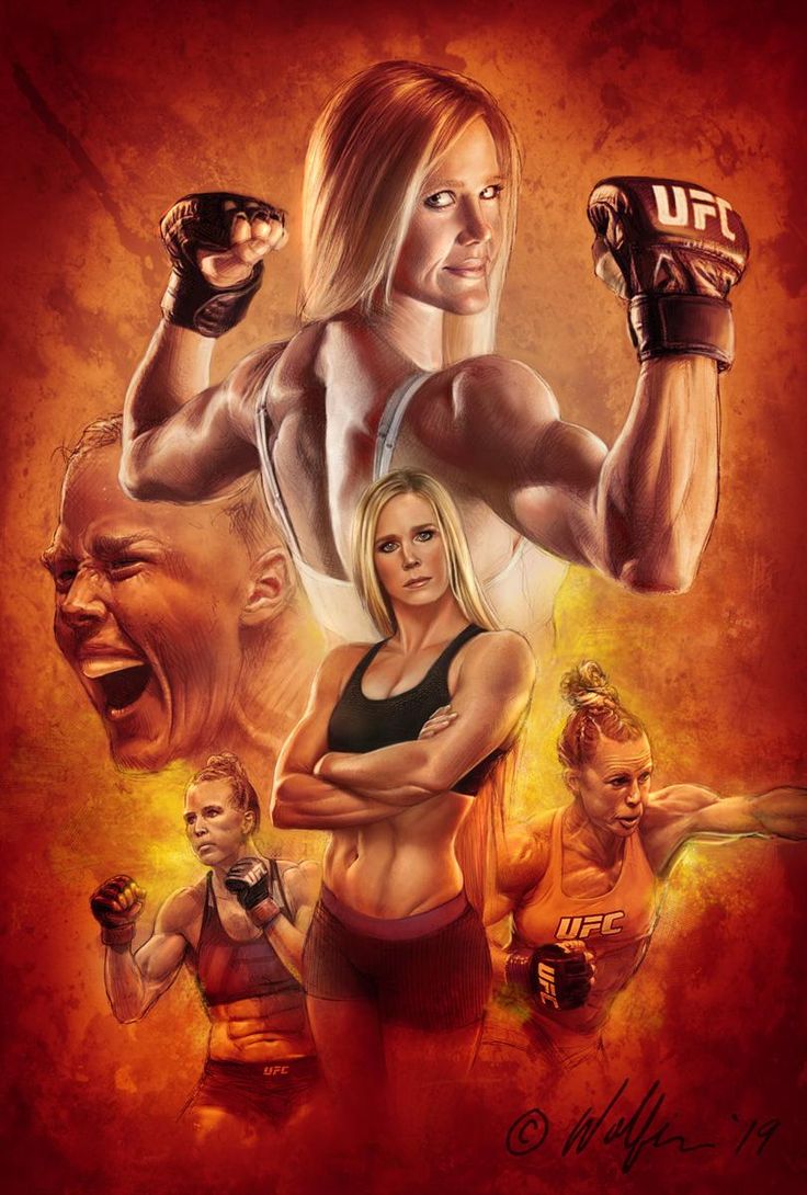 World-class holly holm poster to elevate your sports collection