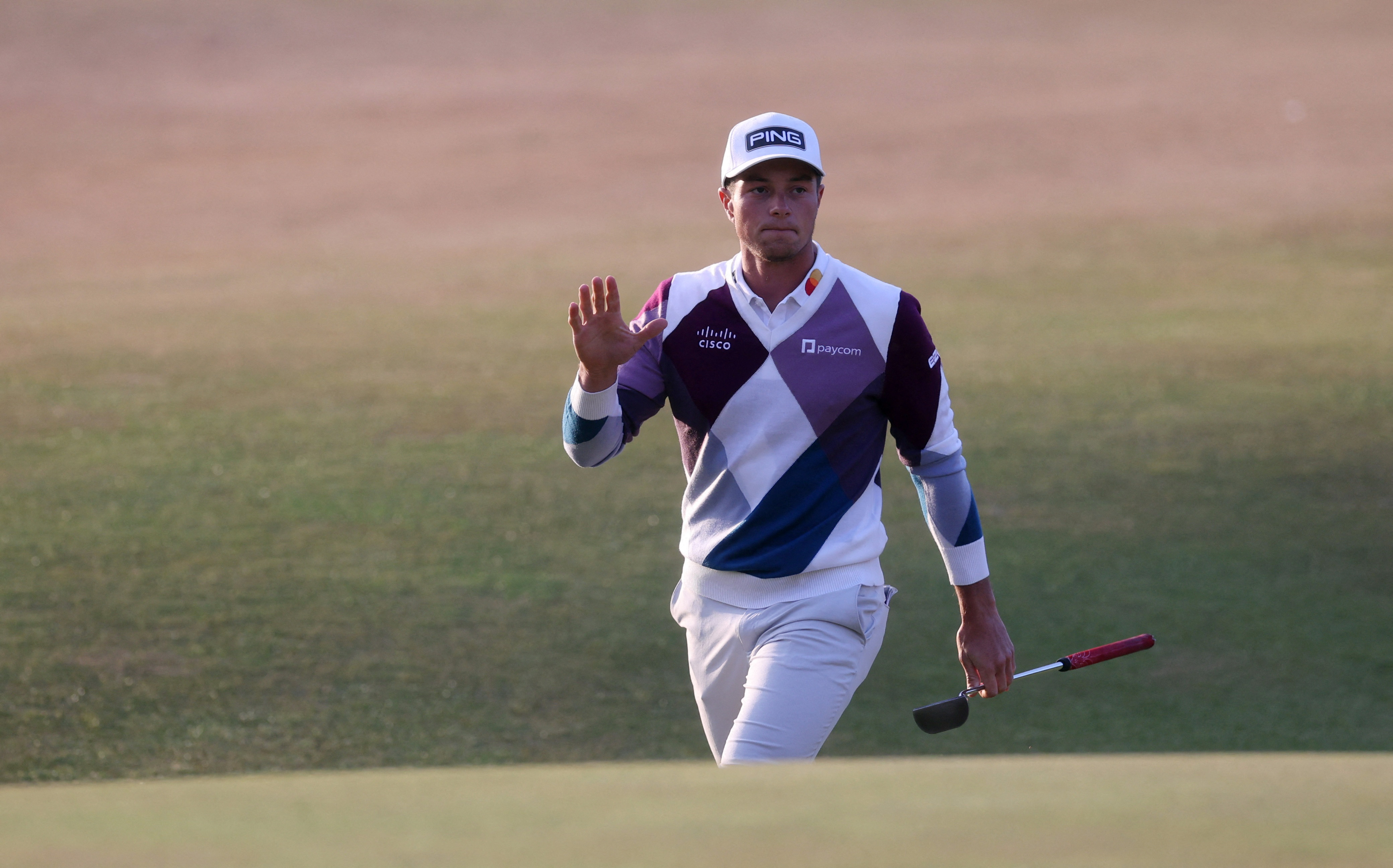 Triumphant hovland captures thrilling victory at the british open