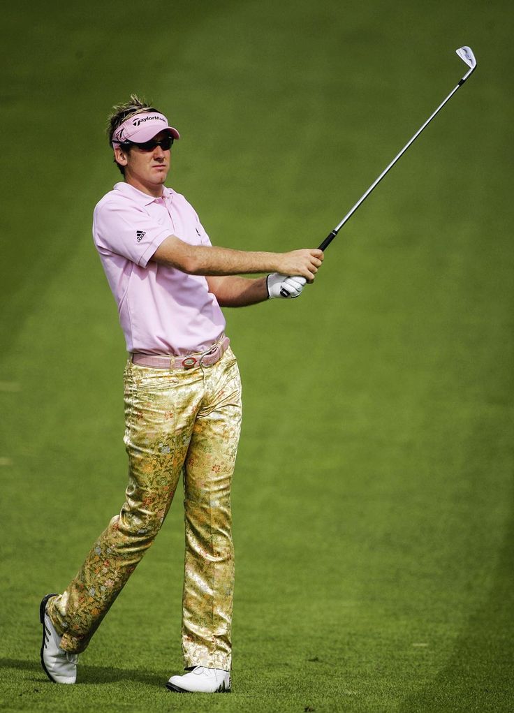 Iconic ian poulter golf pants collection for style on the course