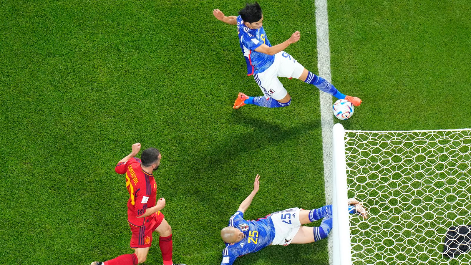 Japan v spain inspired moments that captured the heart of fans
