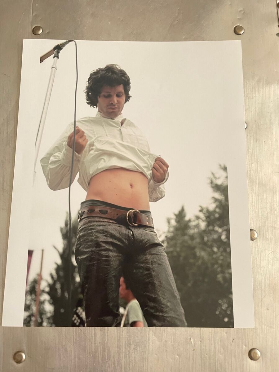 Colour jim morrison photoshoot iconic moments captured in time