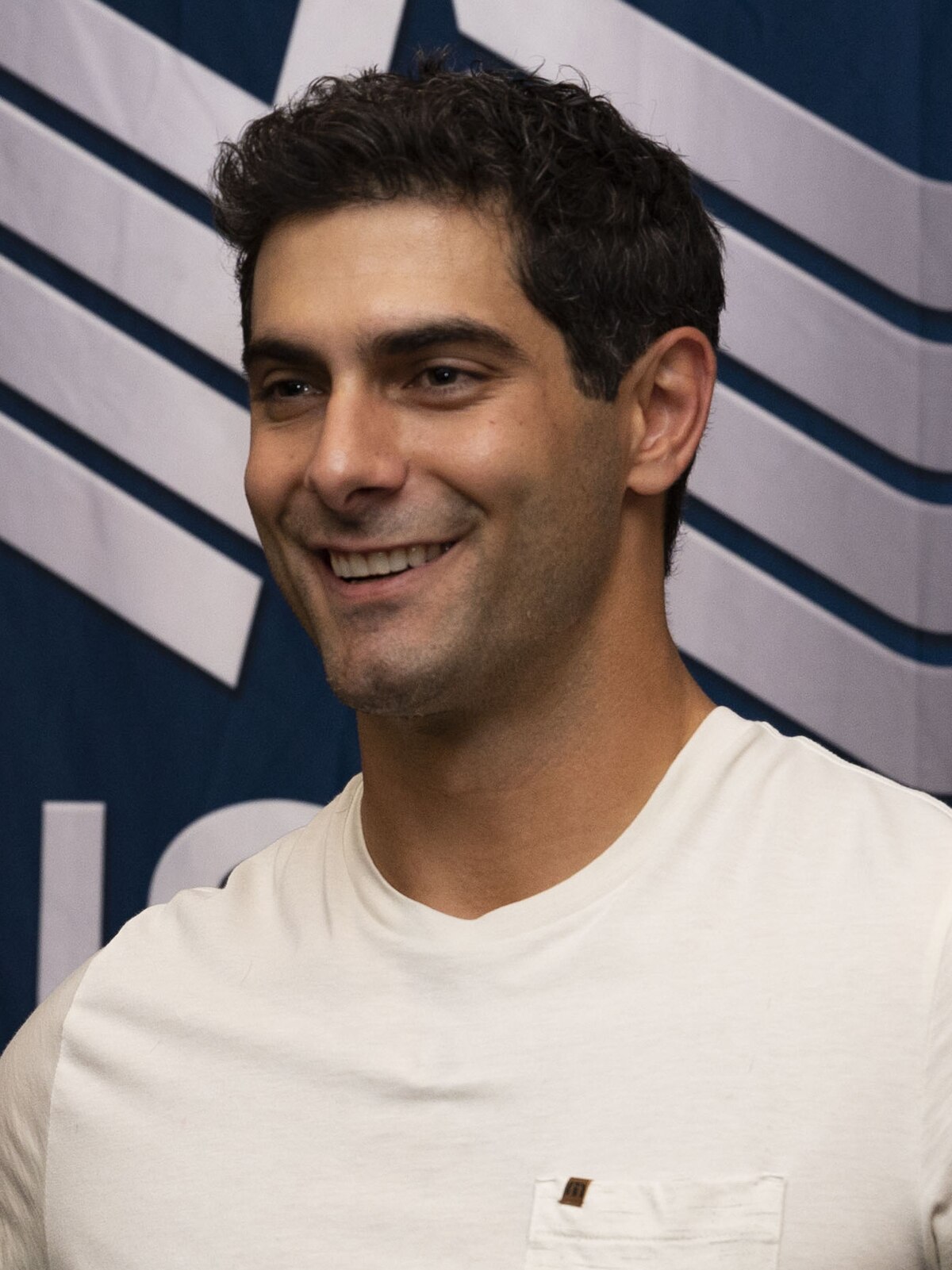 Images of jimmy garoppolo: innovative shots of a star quarterback