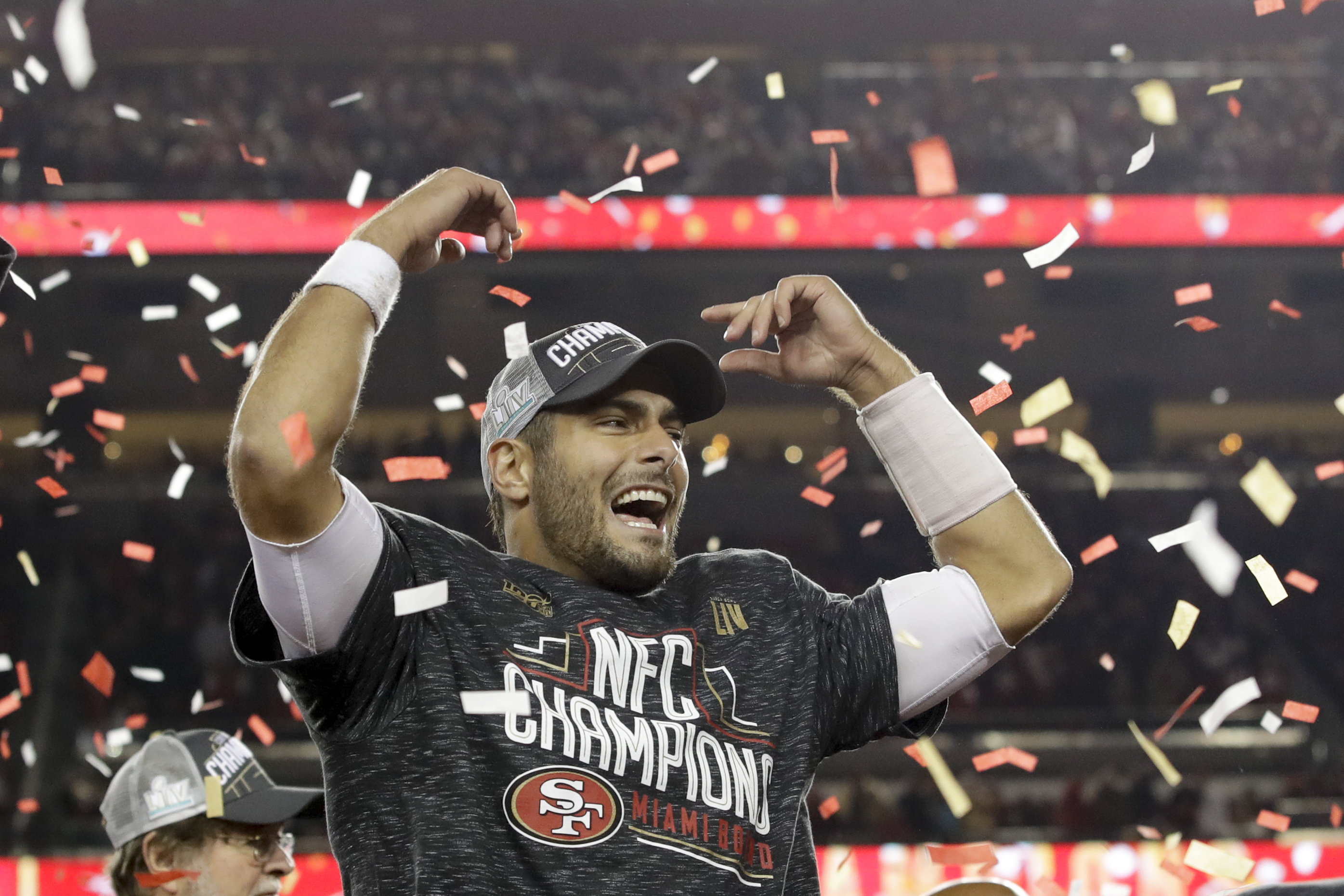 Strong legacy of jimmy g in the nfc championship game history