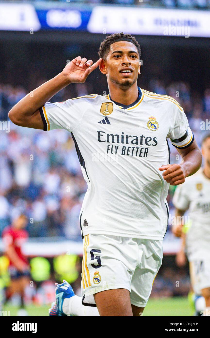 Bellingham real madrid celebration dedicated to unforgettable moments