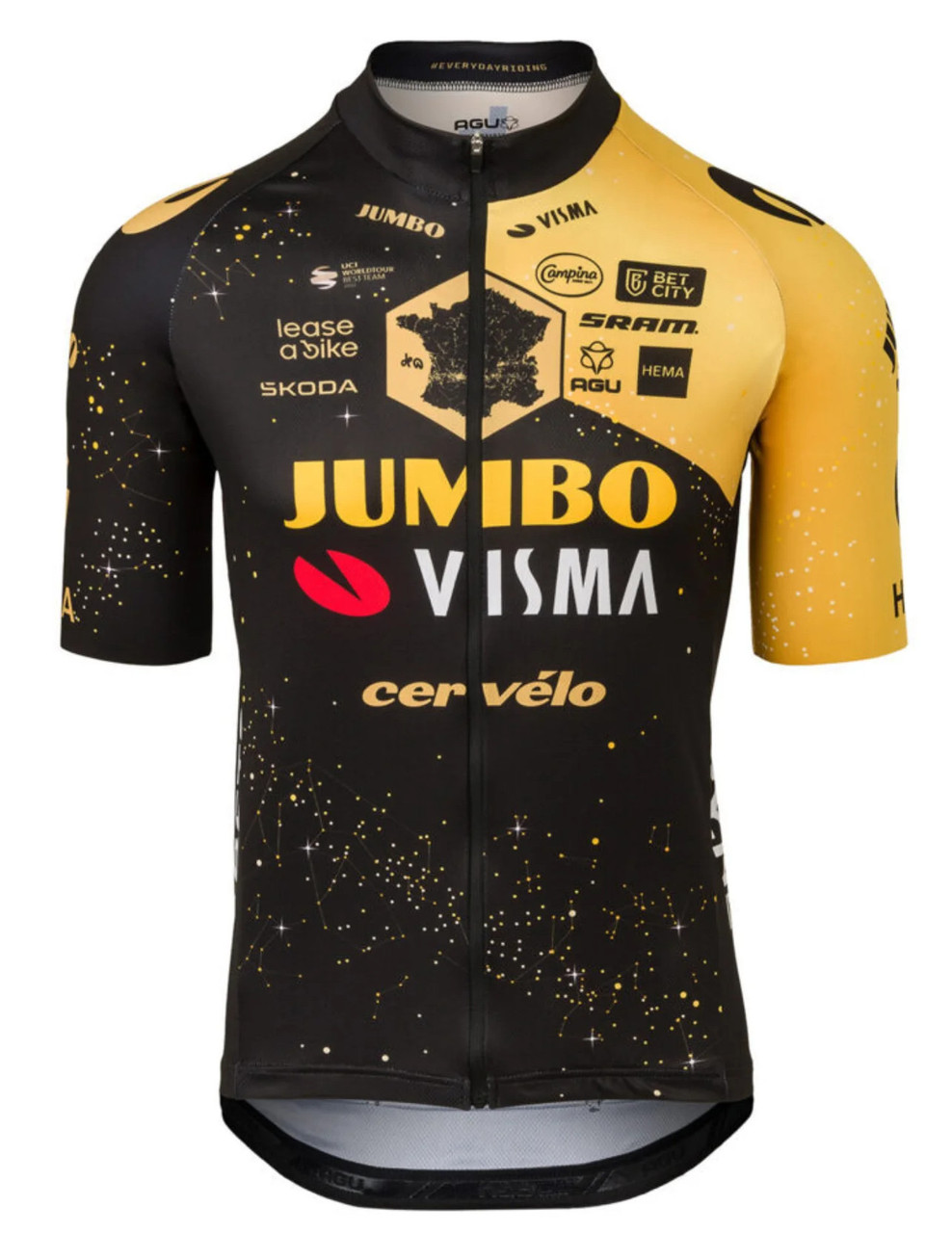 Jumbo visma jersey 2023 enduring style for cycling enthusiasts