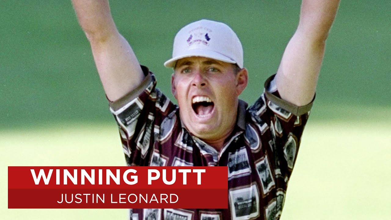 Unique achievements of justin leonard in the ryder cup history