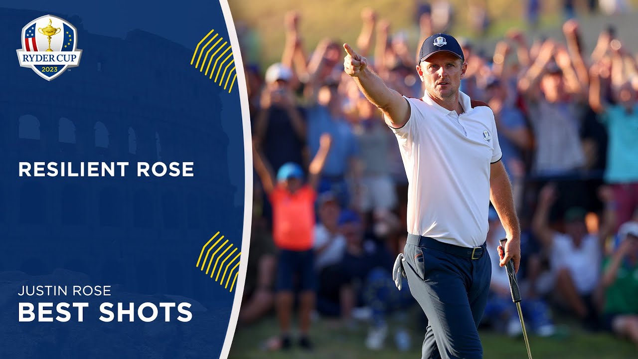 Justin rose ryder cup riveting moments that captivated fans