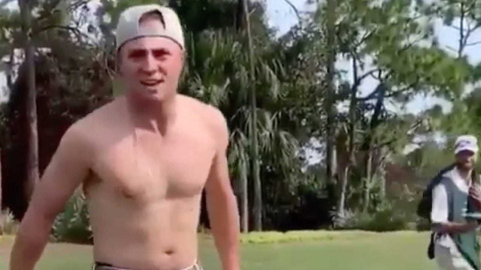 Justin thomas shirtless inspires passion and determination in sports