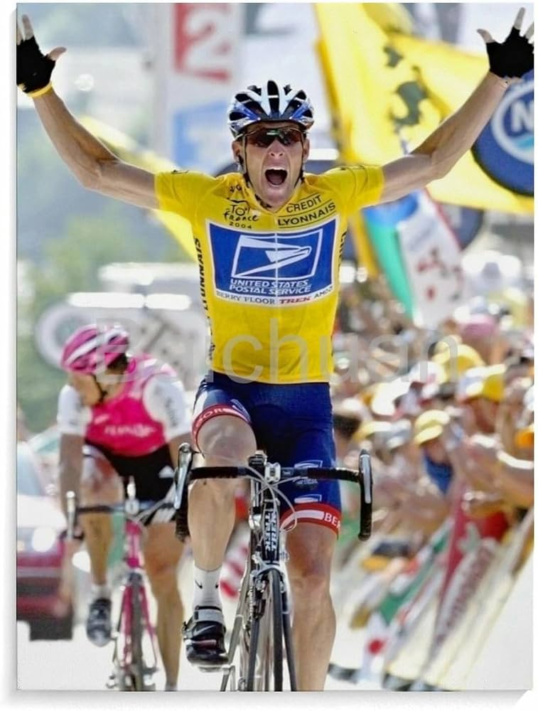 Lance armstrong poster collection for the ambitious sports fan