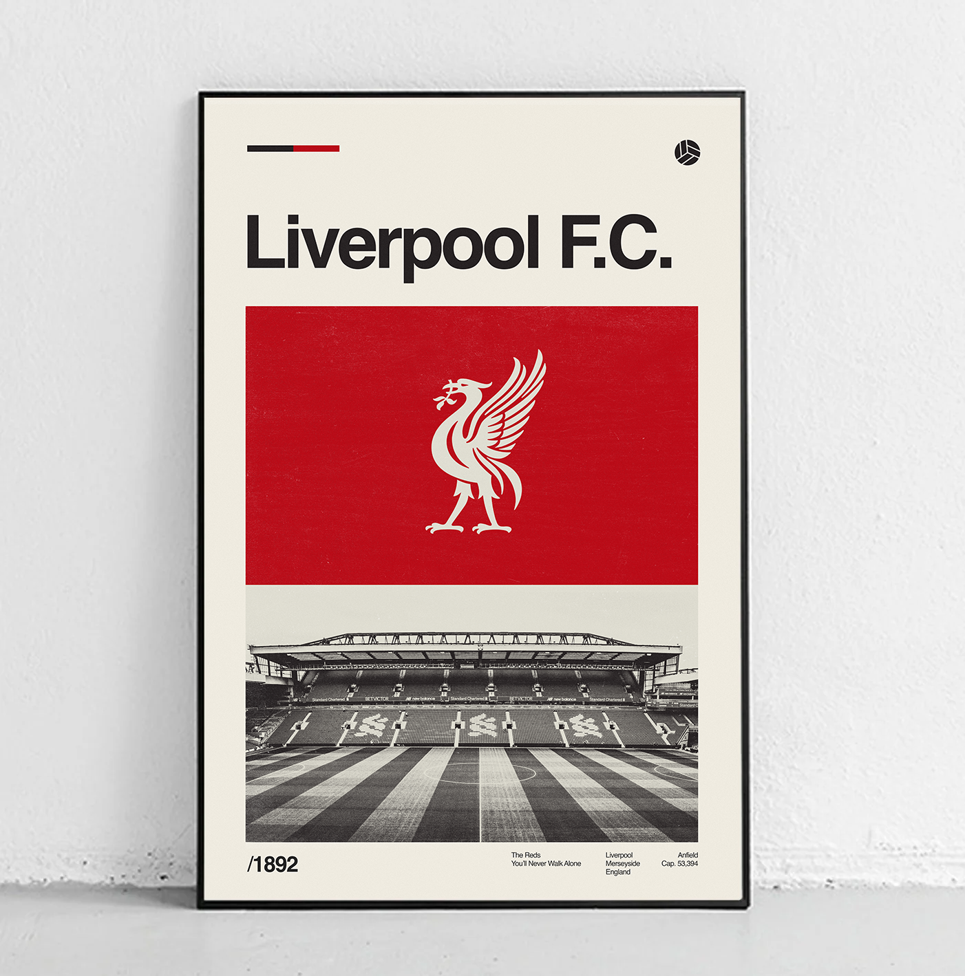 Liverpool fc prints collection featuring over 999 unique designs