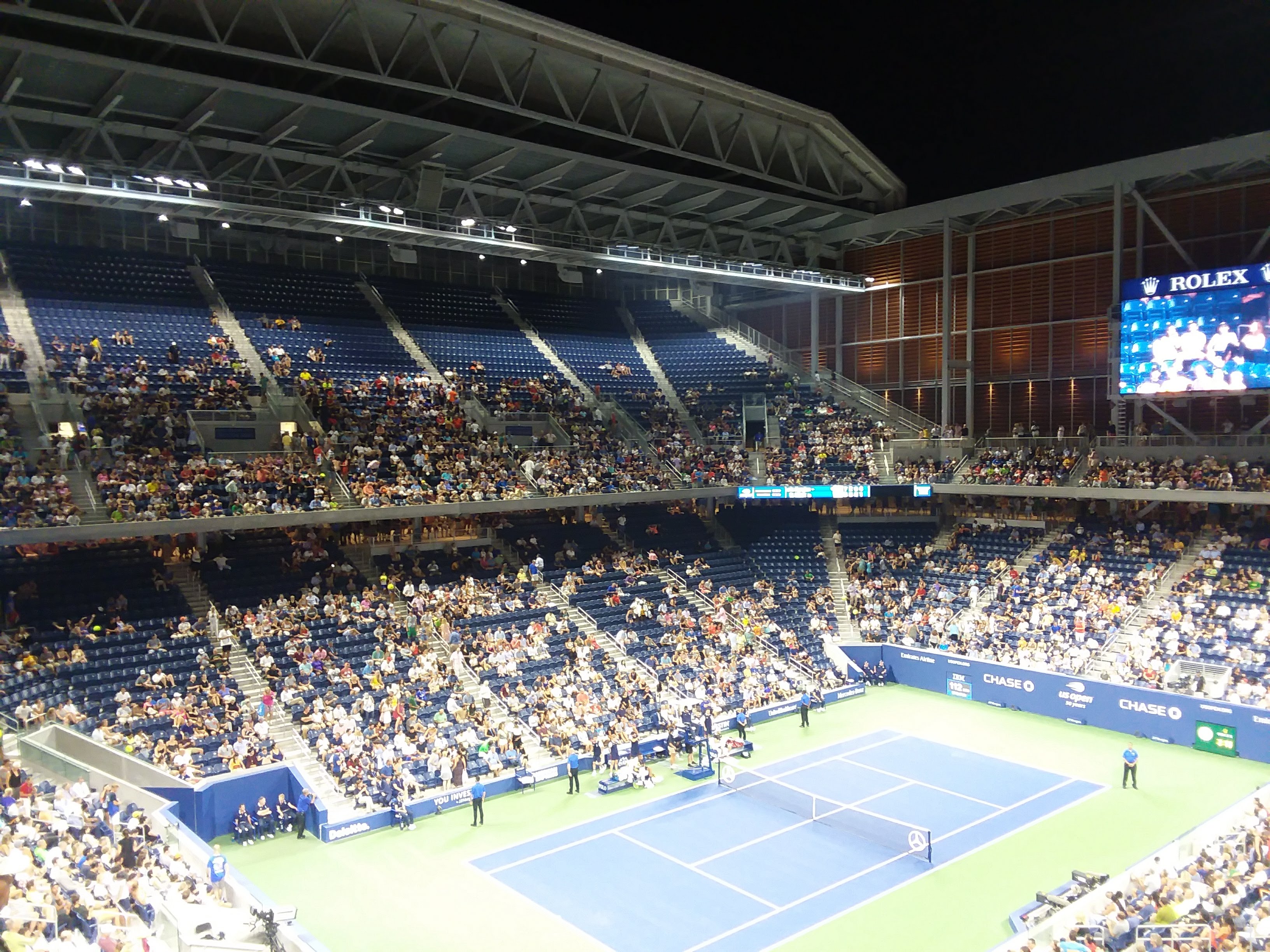 Louis armstrong stadium photos showcasing premium quality moments