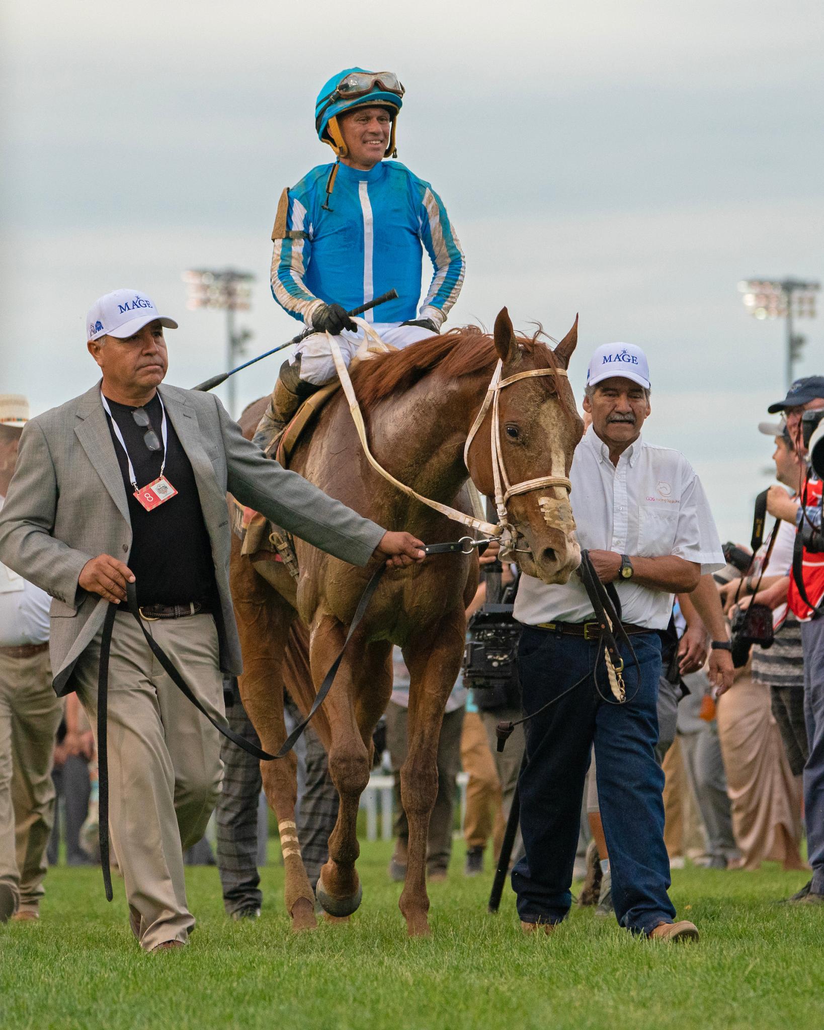 Heritage of the jockey of mage in the world of competitive racing