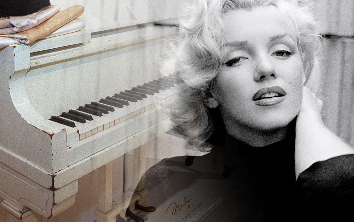 Marilyn monroe piano collaboration showcases a timeless musical legacy