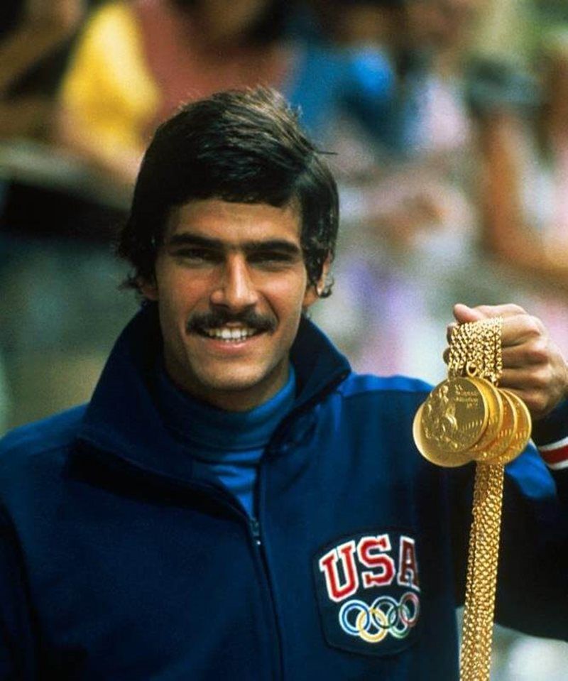 Teamwork shines through stunning mark spitz images capturing glory